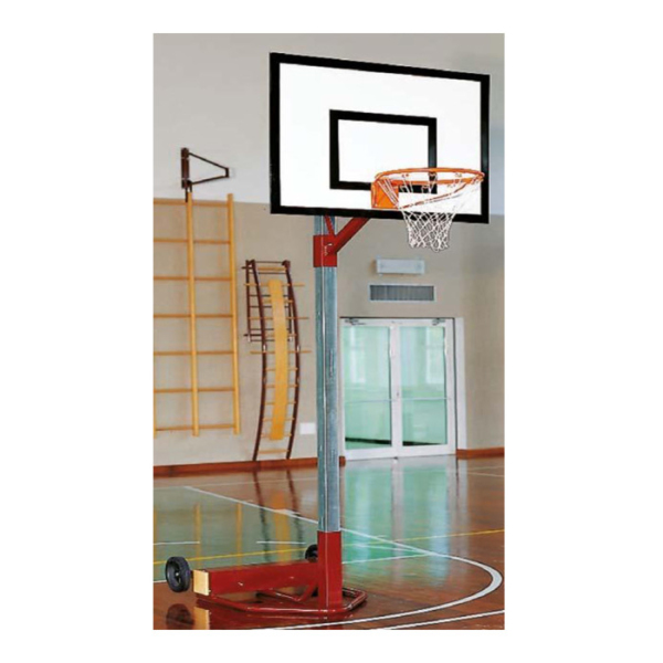 Coppia impianti minibasket a colonna