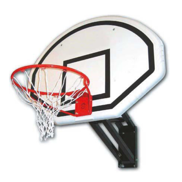 Coppia impianti basket/minibasket a parete