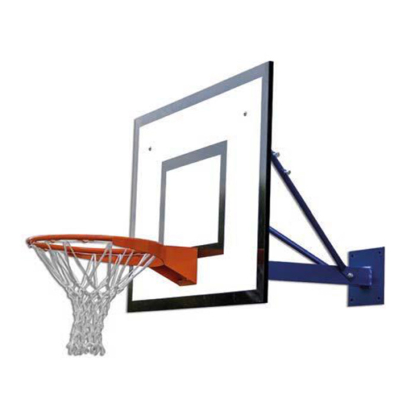 Coppia impianti minibasket a parete