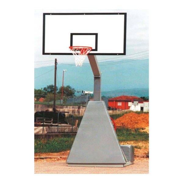 Coppia impianti basket monotubolari